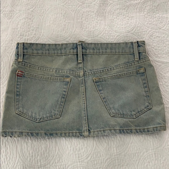 NEW UO Skate Side Stripe Denim Skirt (S) - Picture 6 of 6